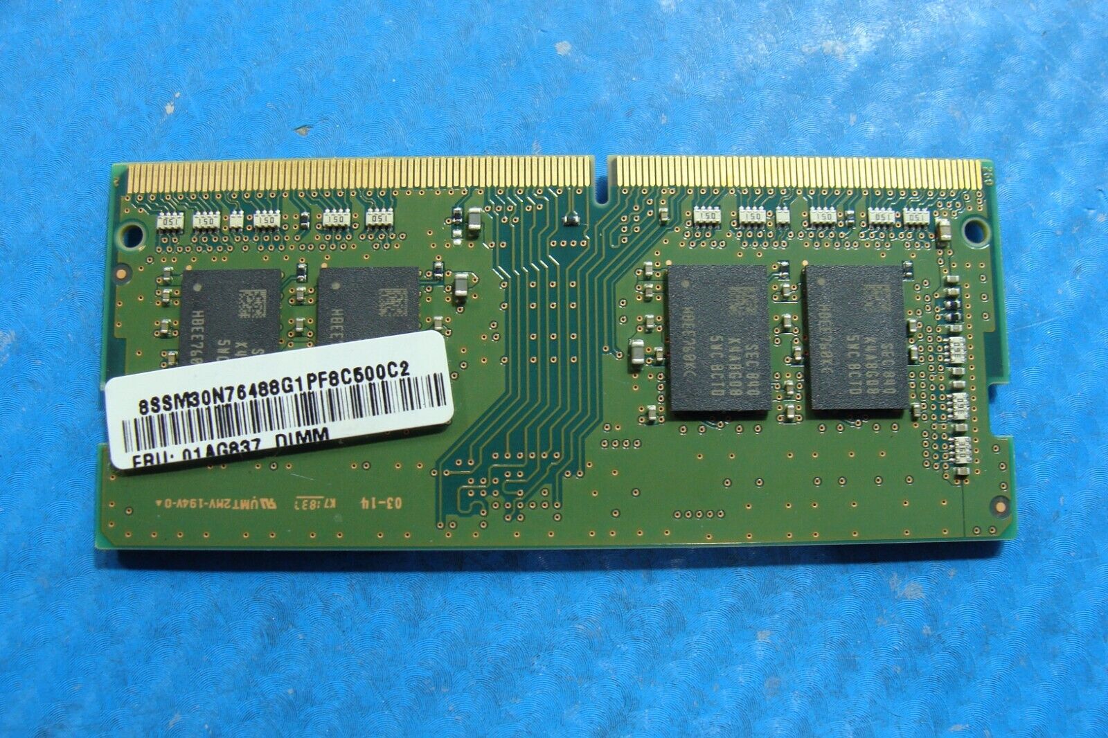 Lenovo A485 Samsung 8GB 1Rx8 PC4-2666V Memory RAM SO-DIMM M471A1K43CB1-CTD