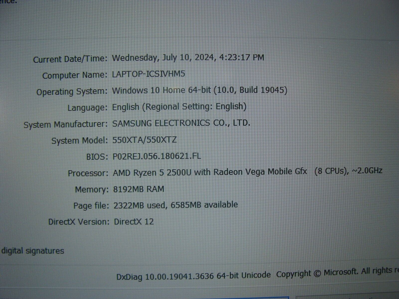 SAMSUNG Notebook 5 15.6