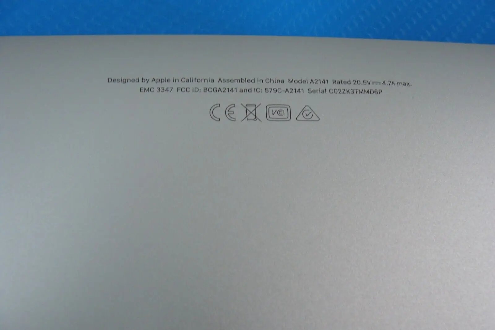 MacBook Pro A2141 16