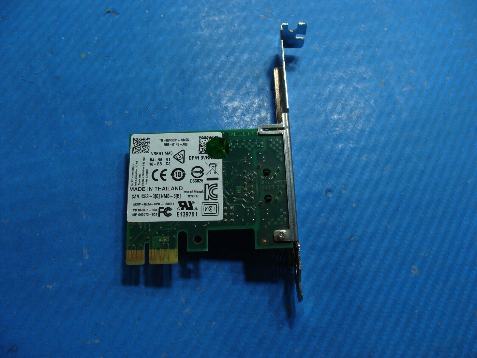 Dell Precision 7920 Tower Genuine Desktop Network Interface Adapter Card VRRH1