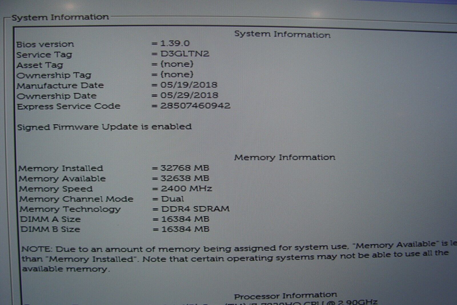 Dell Precision 5520 15.6