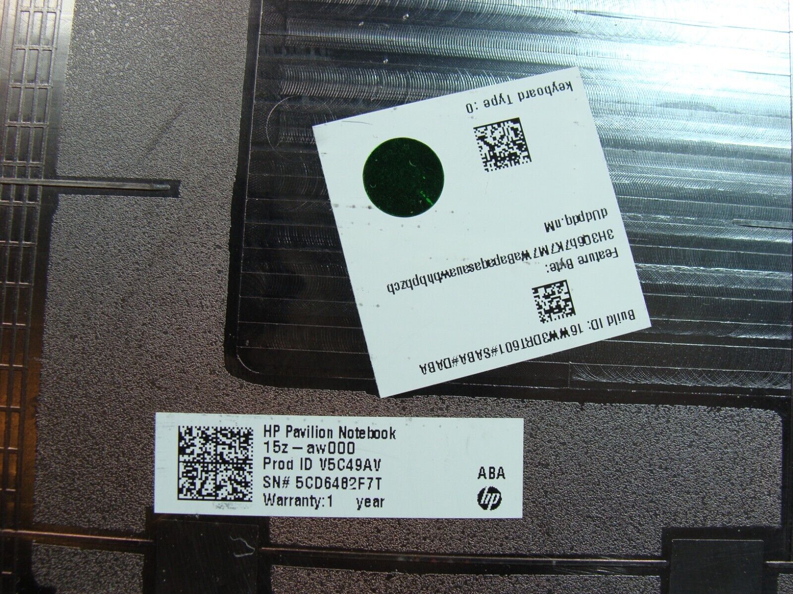 HP Pavilion 15z-aw000 15.6