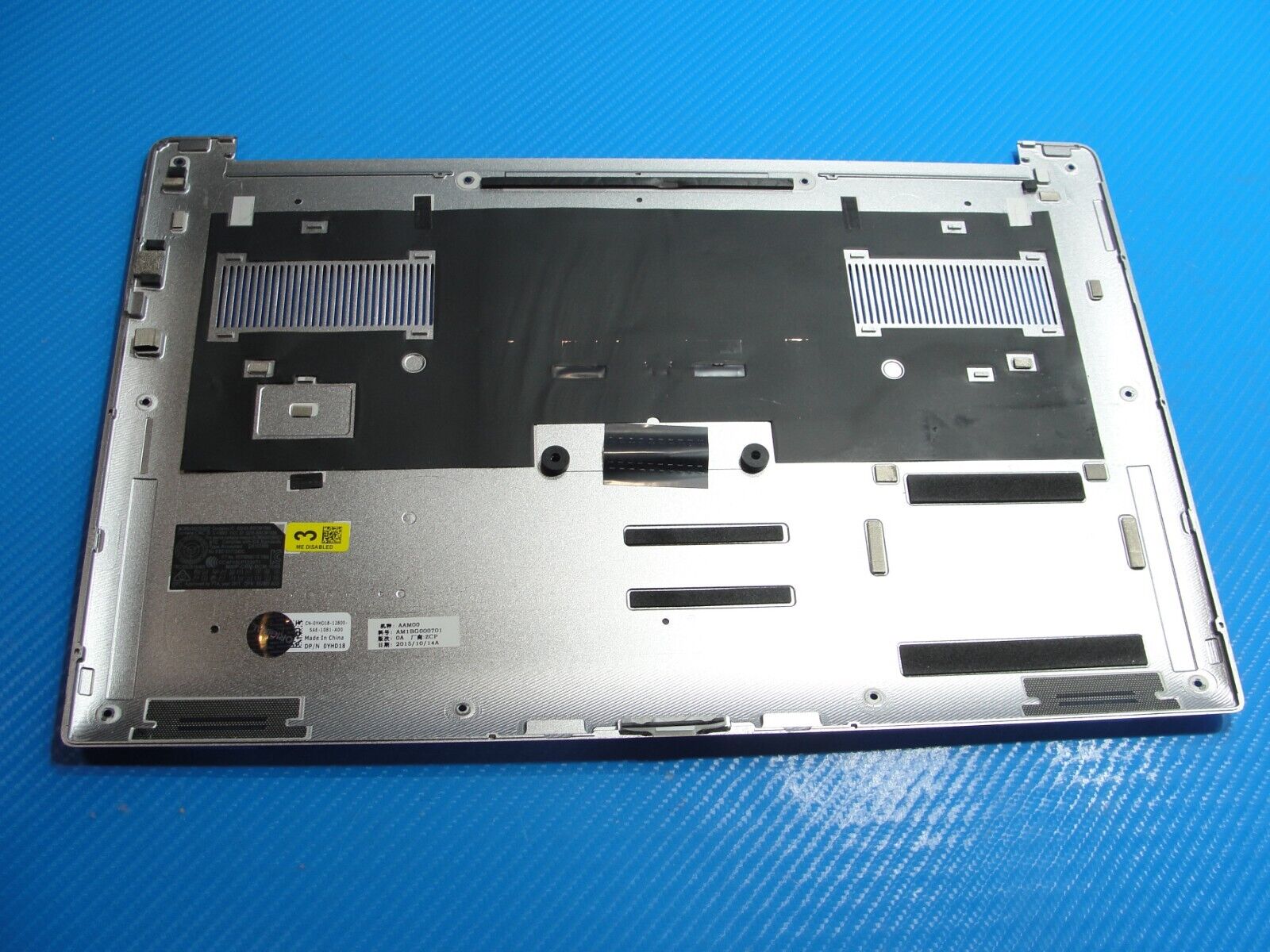 Dell XPS 15.6” 15 9550 Genuine Laptop Bottom Case Base Cover YHD18 AM1BG000701