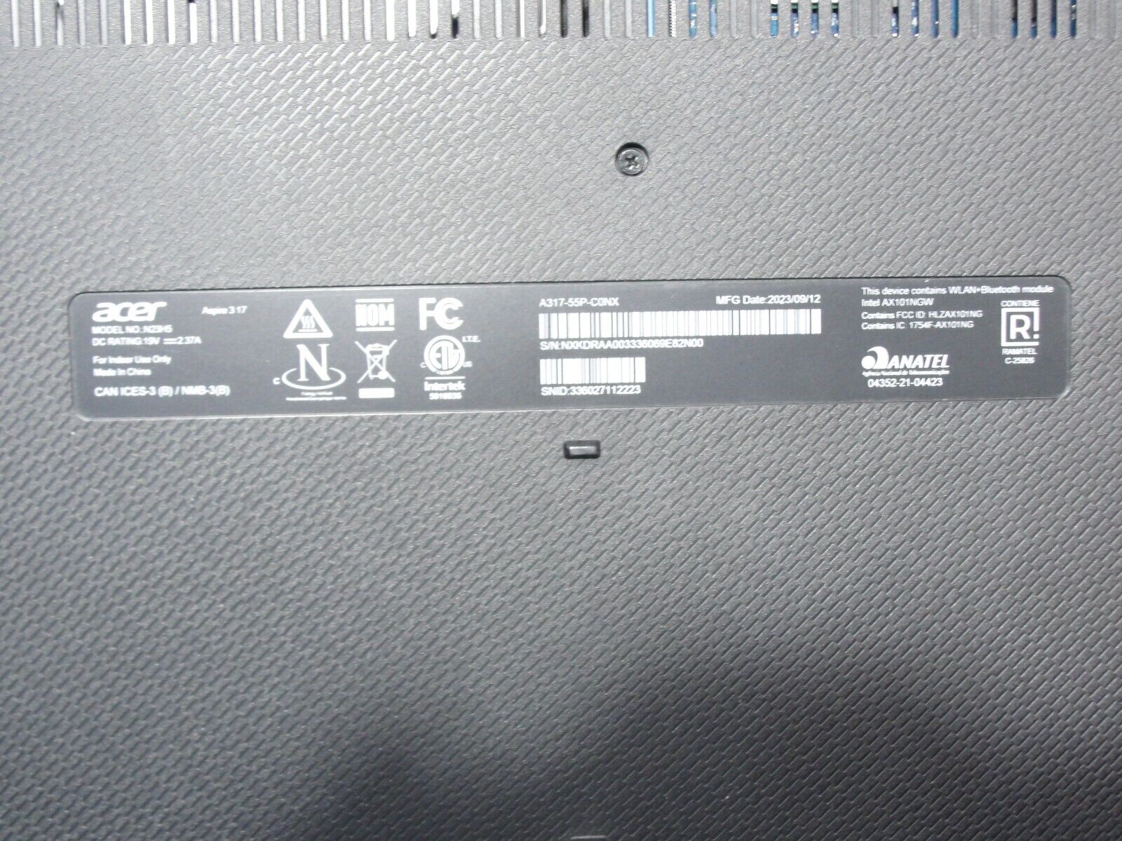 Acer Aspire A317-55-Conx 17.3