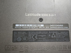 Dell Latitude 5300 2-in-1 13.3" Genuine Bottom Case Cover Base CD2D4