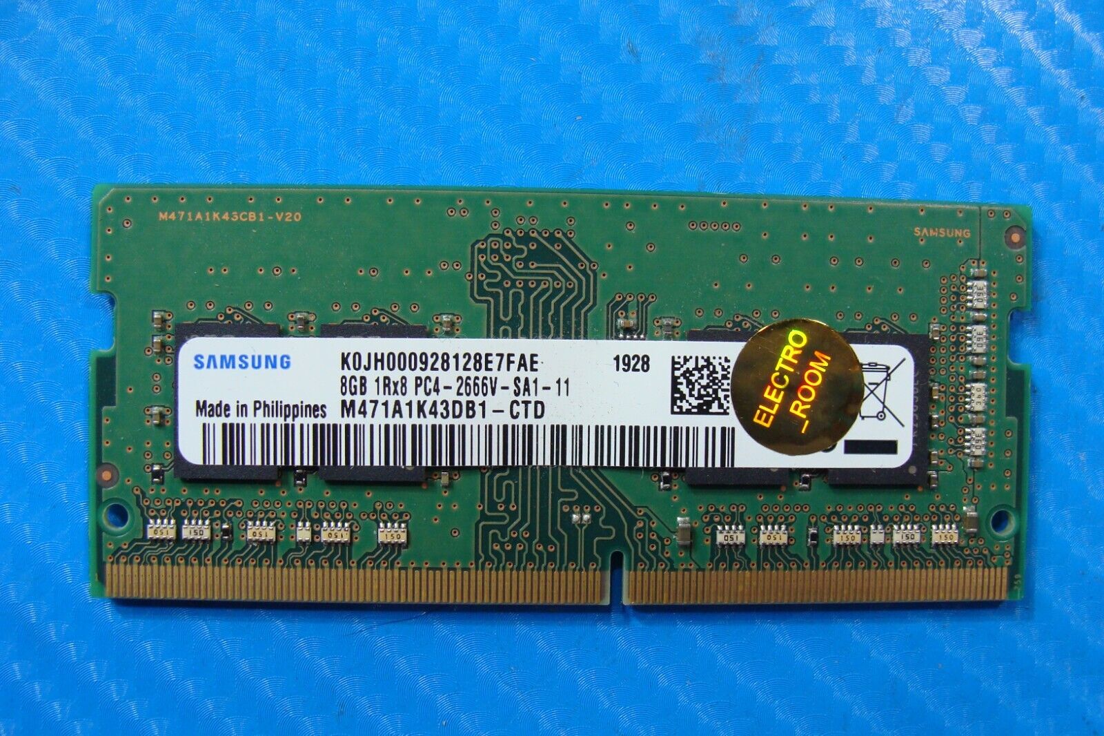 Dell 7591 Samsung 8GB 1Rx8 PC4-2666V Memory RAM SO-DIMM M471A1K43DB1-CTD