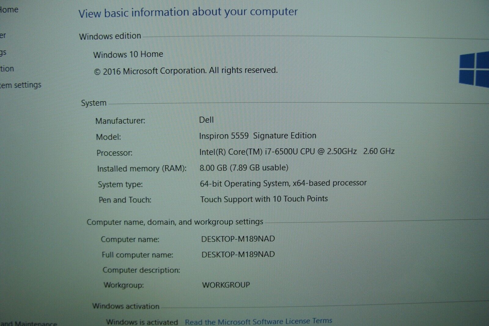 DELL Inspiron 5559 15.6