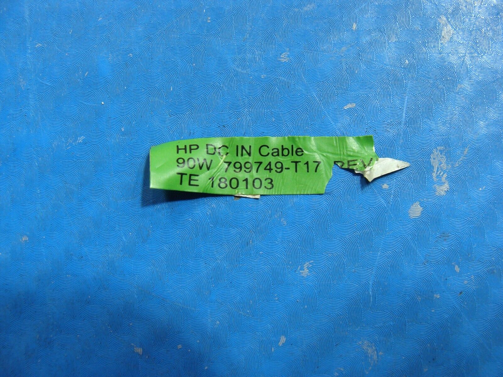 HP 15.6” 15-bs234wm Genuine Laptop DC IN Power Jack w/Cable 799749-T17