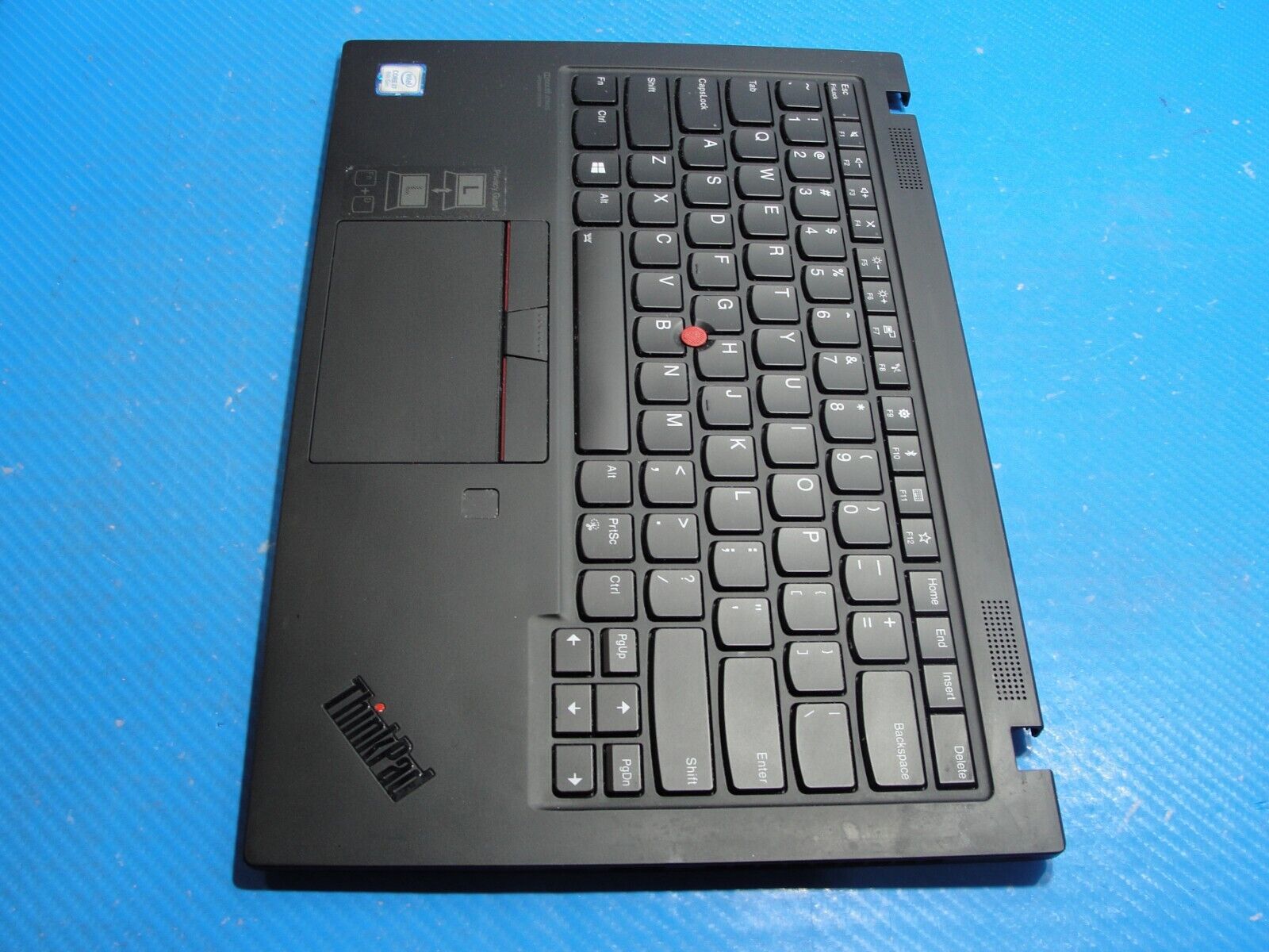 Lenovo ThinkPad 14 X1 Carbon 7th Gen Palmrest w/TouchPad BL Keyboard AM1A1000100