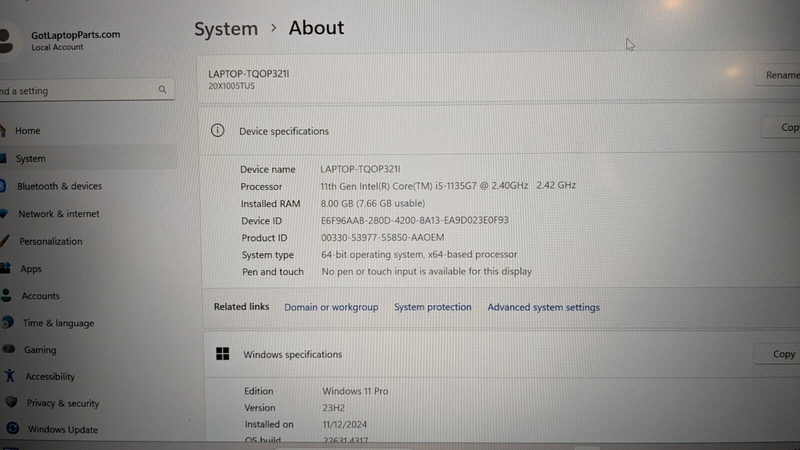 Lenovo ThinkPad L14 Gen 2 14