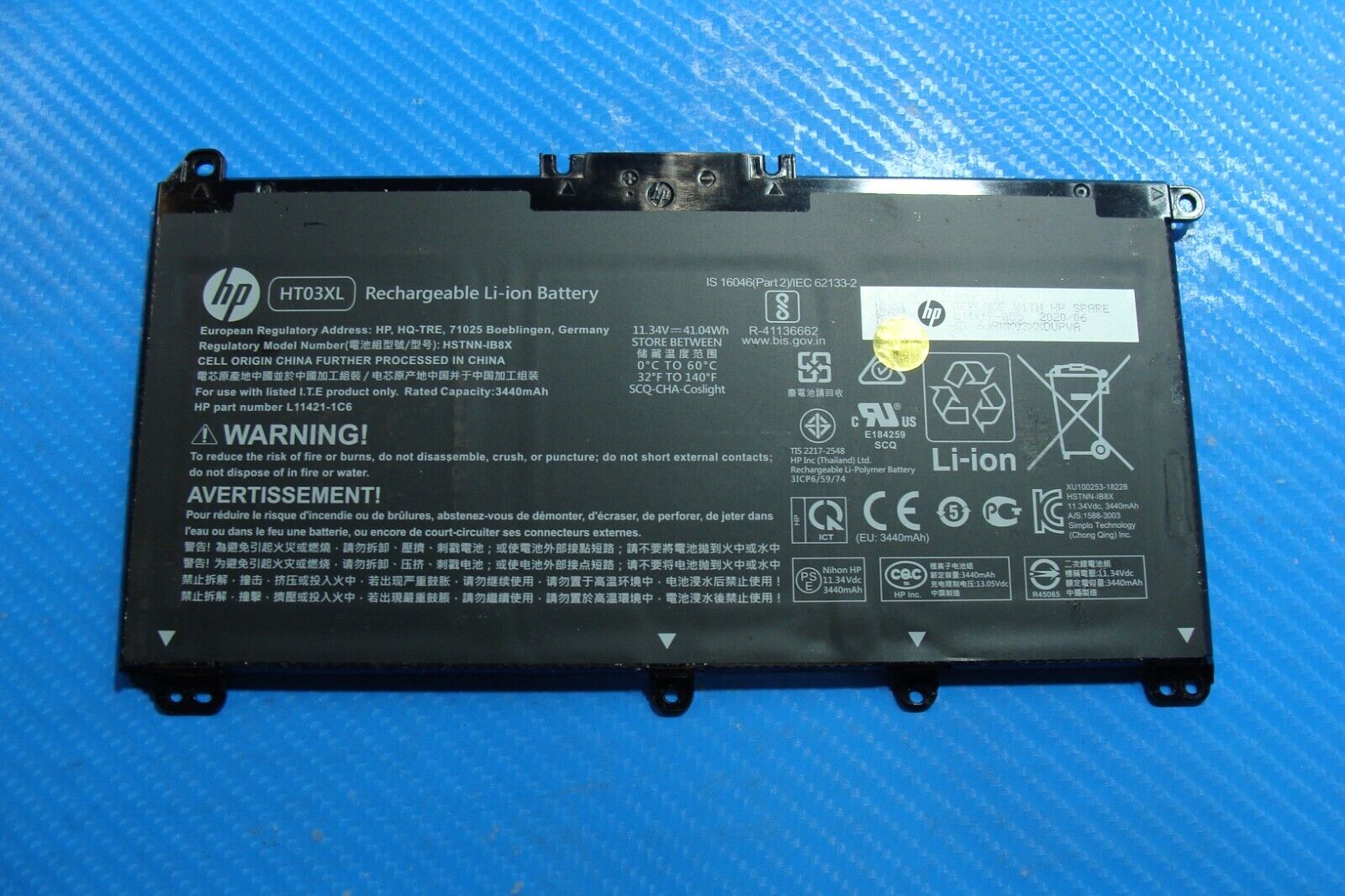 HP 15-cs3073cl 15.6