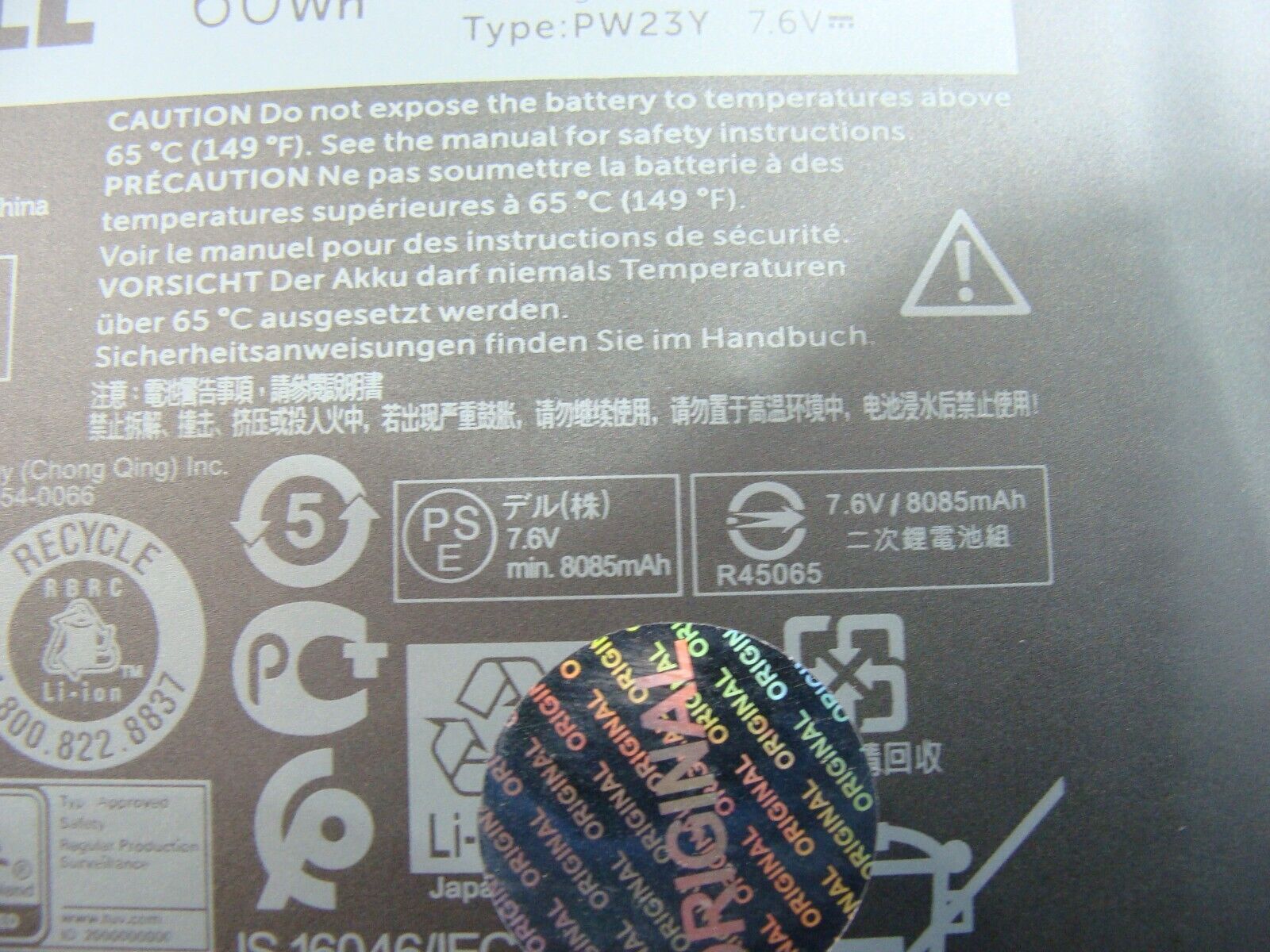 Dell XPS 13 9360 13.3