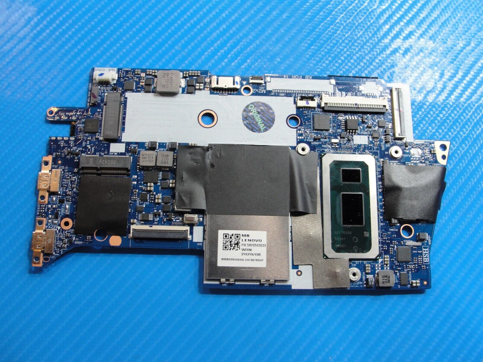 Lenovo Yoga 15.6” C740-15IML i5-10210U 1.6GHz 12GB Motherboard 5B20S43033 AS IS