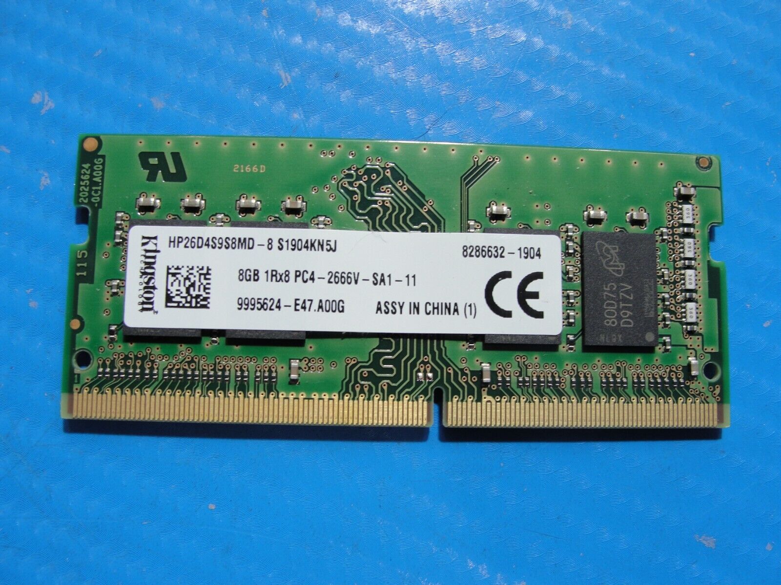 HP 840 G5 Kingston 8GB 1Rx8 PC4-2666V SO-DIMM Memory RAM HP26D4S9S8MD-8