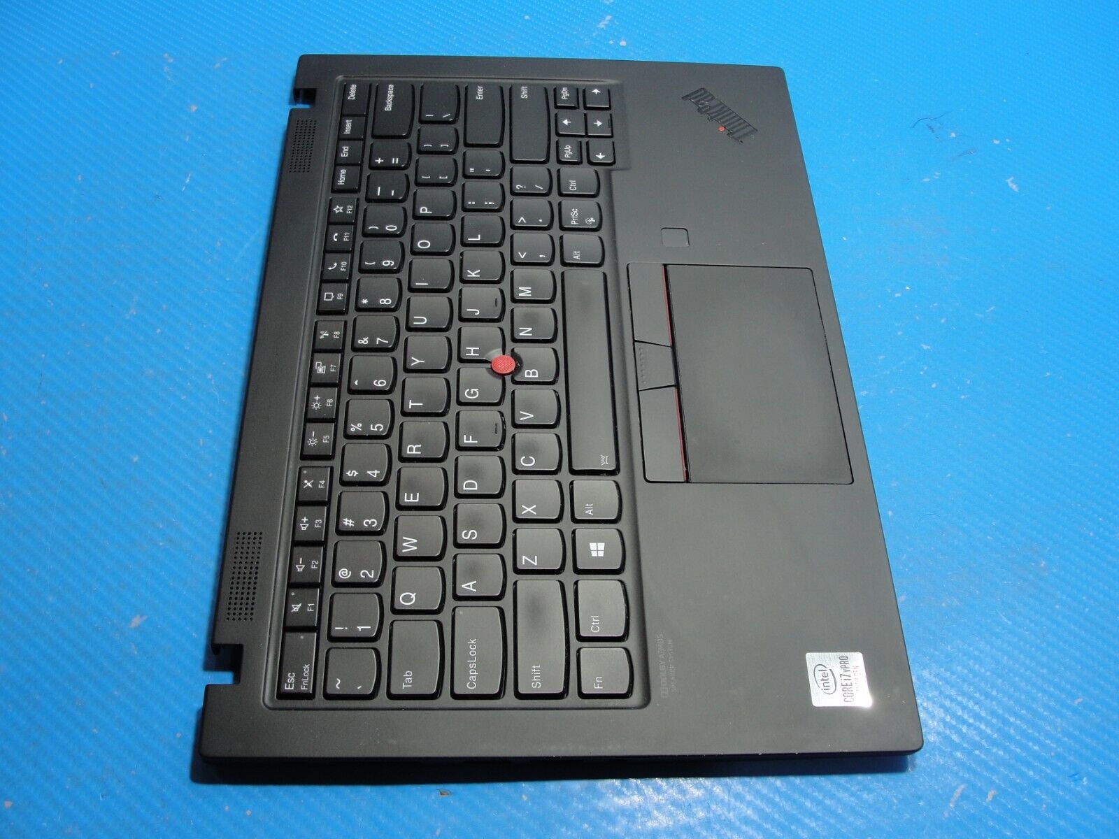 Lenovo ThinkPad 14” X1 Carbon Gen 8 Palmrest w/TouchPad BL Keyboard AM1A1000100