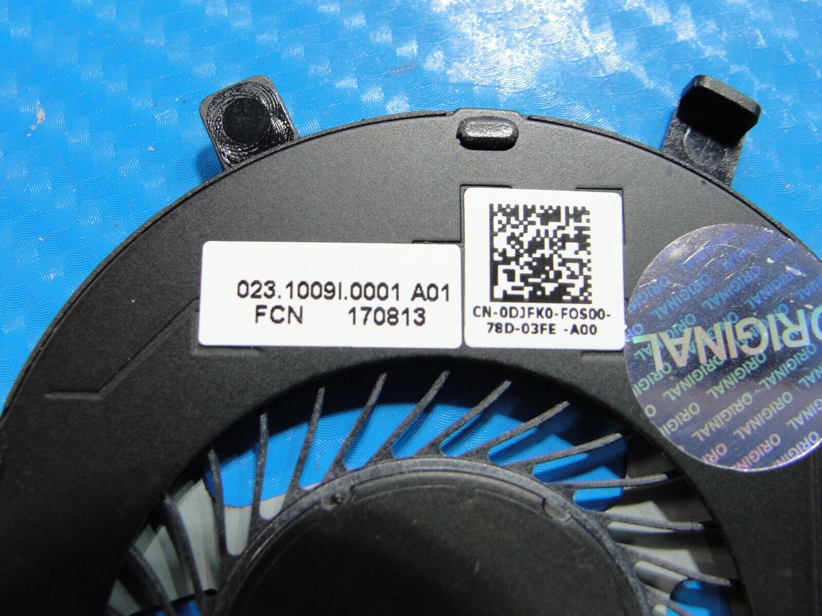 Dell Inspiron 13.3” 13 7373 2-in-1 OEM CPU Cooling Fan DJFK0 023.1009I.0001