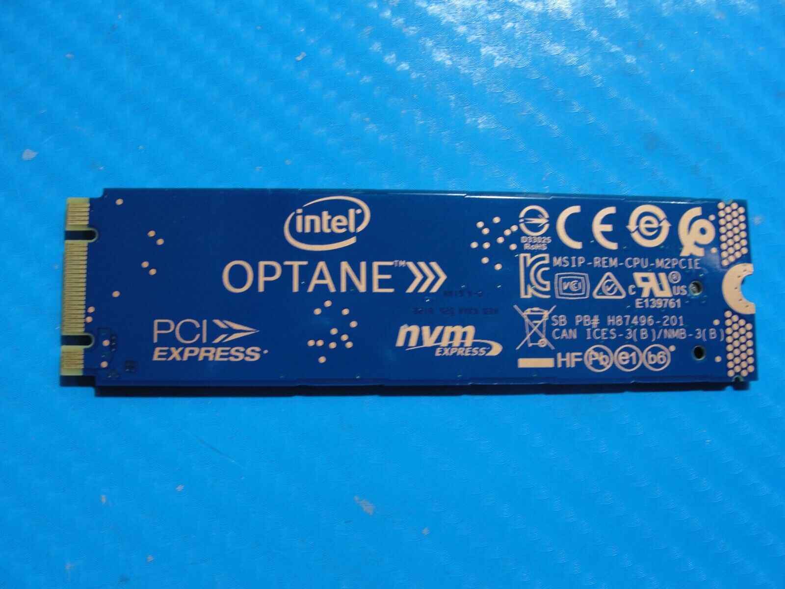 HP 17m-bw0013dx Intel Optane 16GB NVMe M.2 SSD Solid State Drive MEMPEK1J016GAH