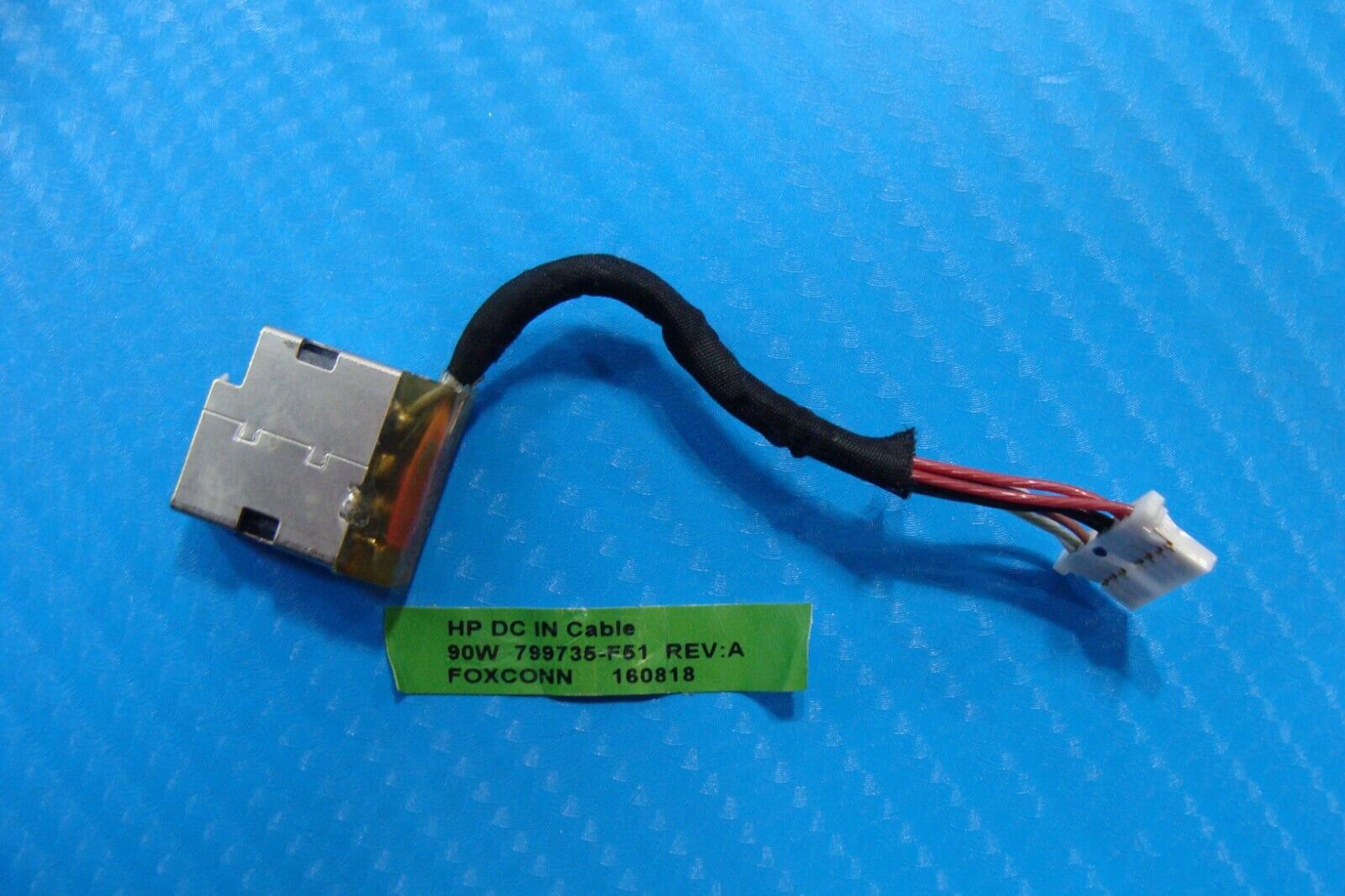 HP Pavilion 15.6” 15t-au100 Genuine Laptop DC IN Power Jack w/Cable 799735-F51