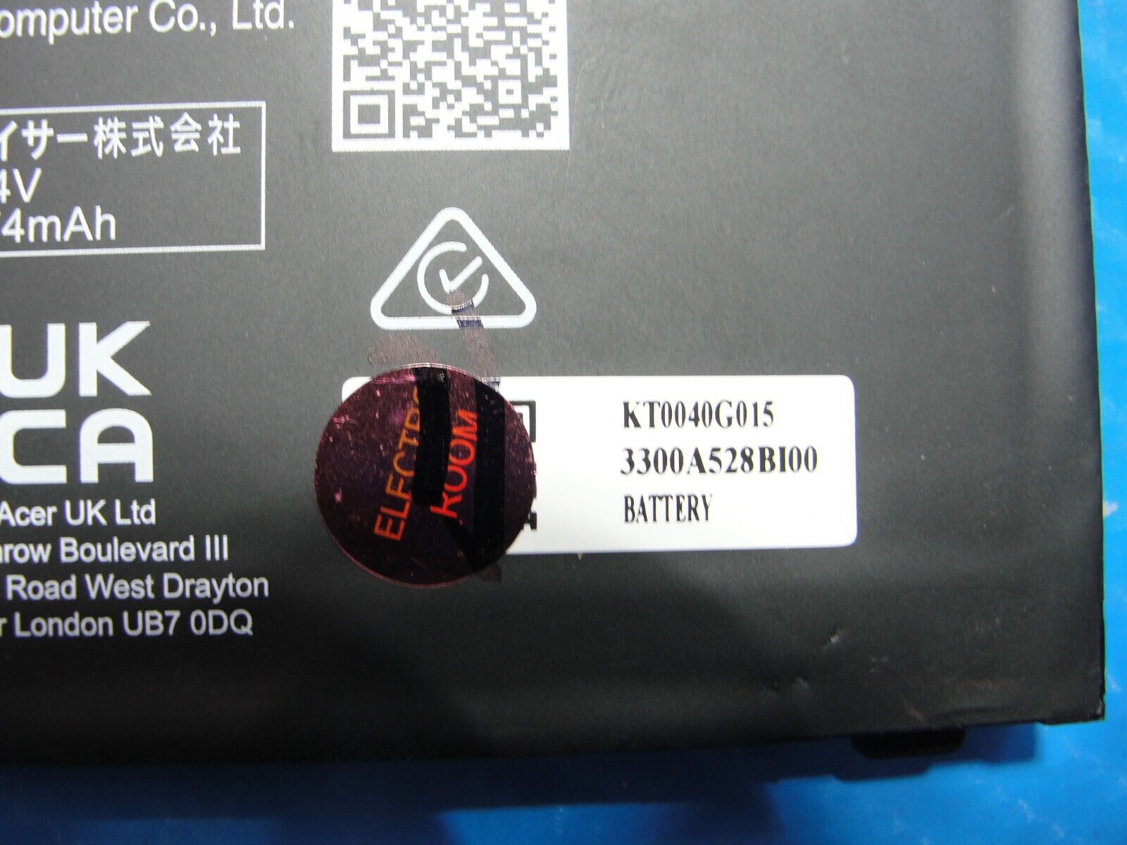 Acer Nitro V15 ANV15-51-57C8 Battery 15.4V 57.48Wh 3574mAh AP21D8M KT0040G015