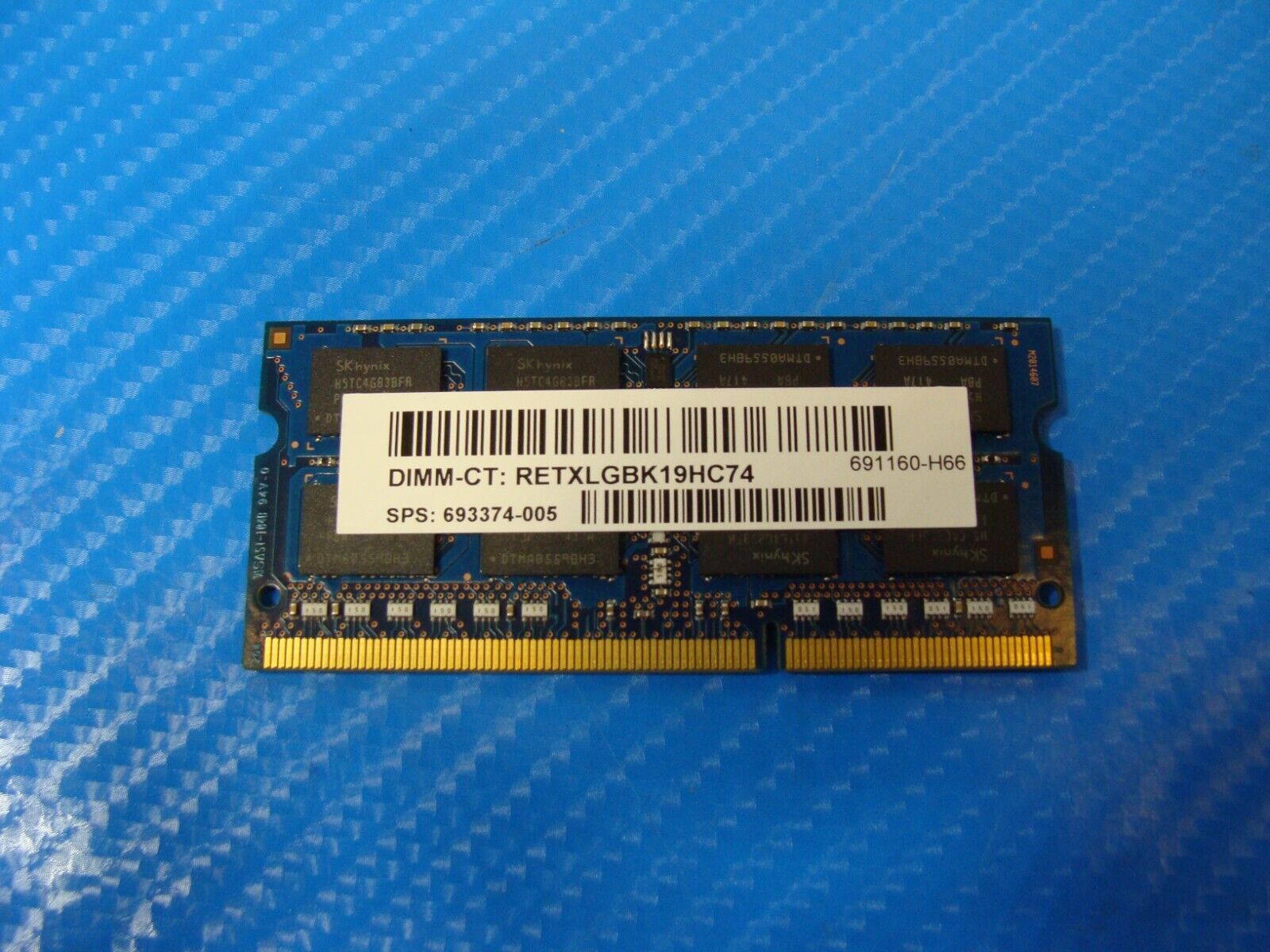 HP m6-w105dx So-Dimm SK hynix 8Gb 2Rx8 Memory PC3L-12800S-11-12 HMT41GS6BFR8A-PB