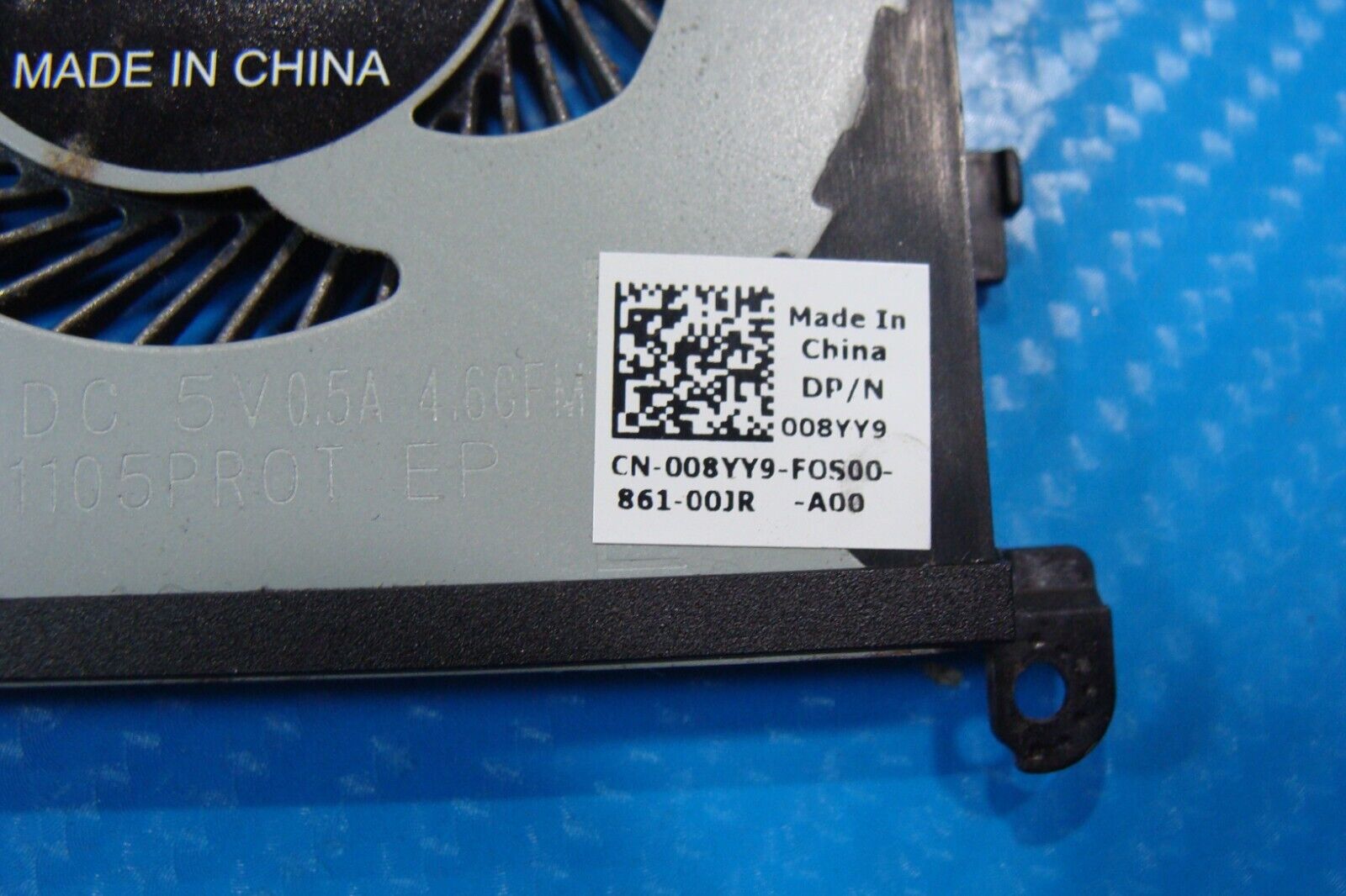 Dell XPS 15.6” 15 9570 Genuine Laptop CPU Cooling Fans 08YY9 TK9J1 DC28000IPF0