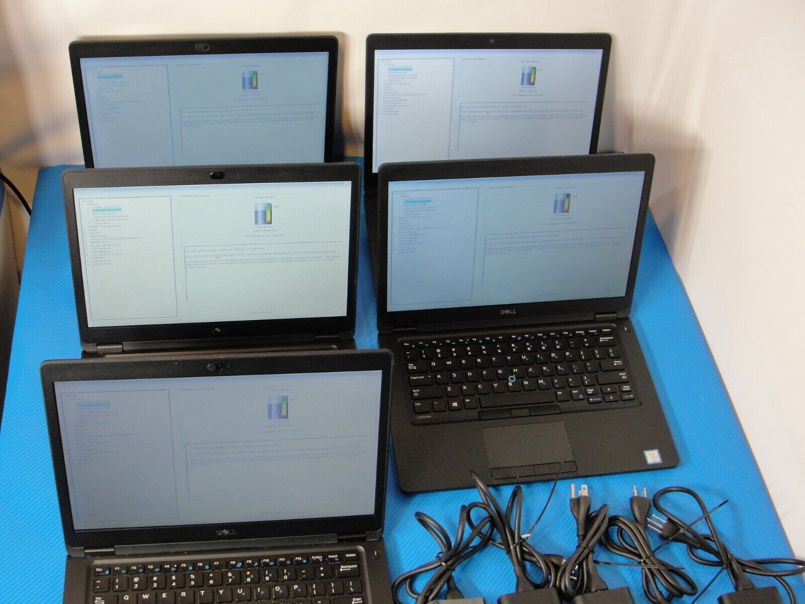 Lot 5 Dell Latitude 5490 i5-8350U /5480 i5 /EXCELLENT BATTERY +PWR Adp NO SSD #4