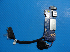 Dell Inspiron 7420 14" Genuine IO USB SD Card Audio Jack Board w/Cable F1RDX