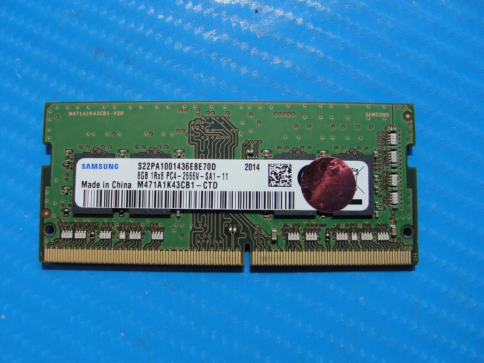 HP 24-df0014 AIO Samsung 8GB 1Rx8 PC4-2666V Memory RAM SO-DIMM M471A1K43CB1-CTD