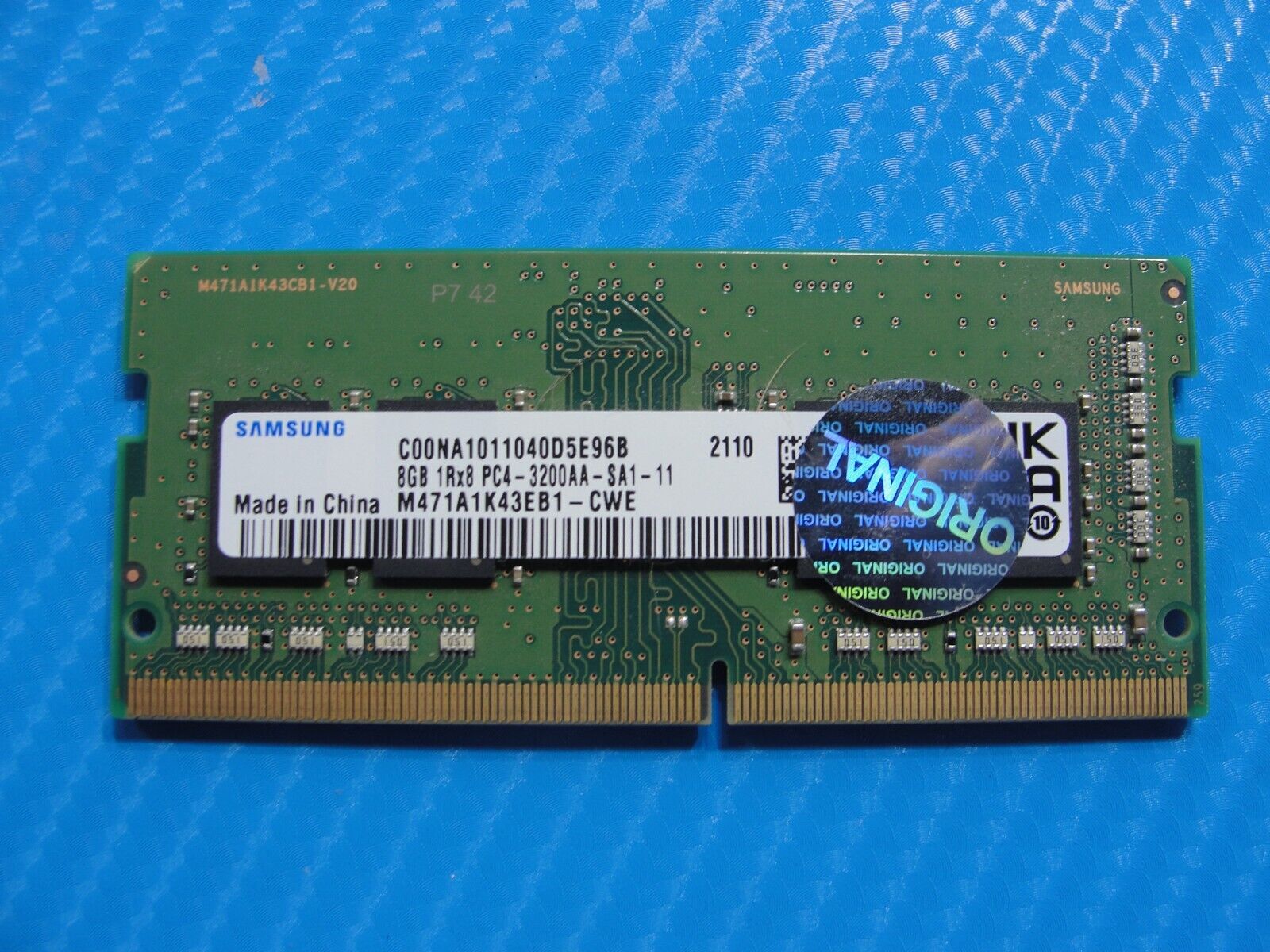 MSI GF63 Thin 10SC Samsung 8GB PC4-3200AA Memory RAM SO-DIMM M471A1K43EB1-CWE