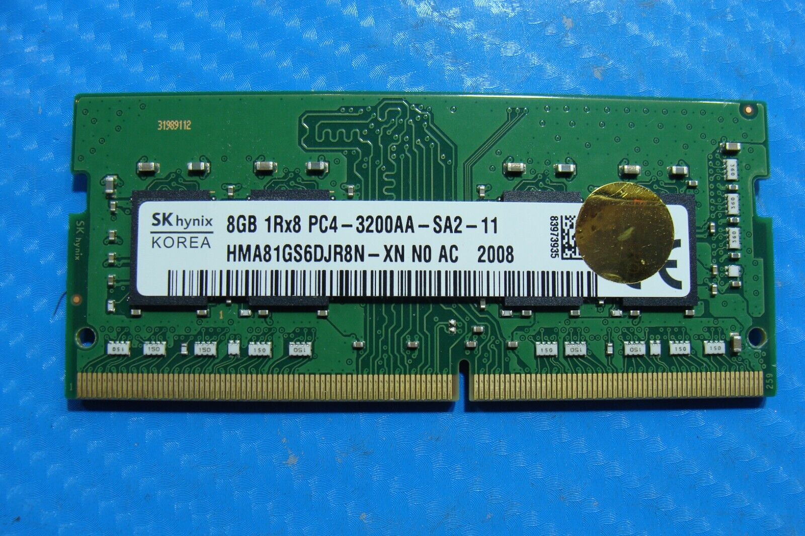 HP 440 G7 SK Hynix 8GB 1Rx8 PC4-3200AA Memory RAM SO-DIMM HMA81GS6DJR8N-XN