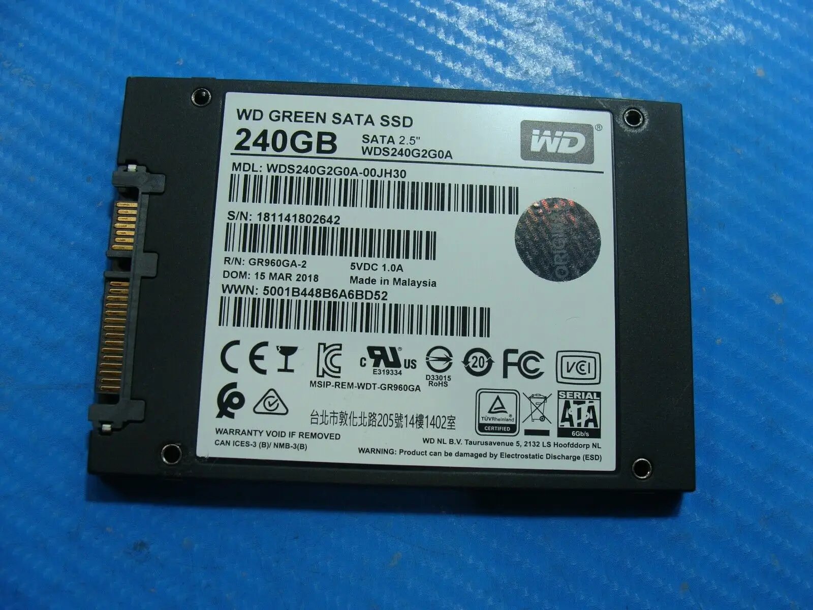 iBuyPower I-Series WD 240GB SATA 2.5