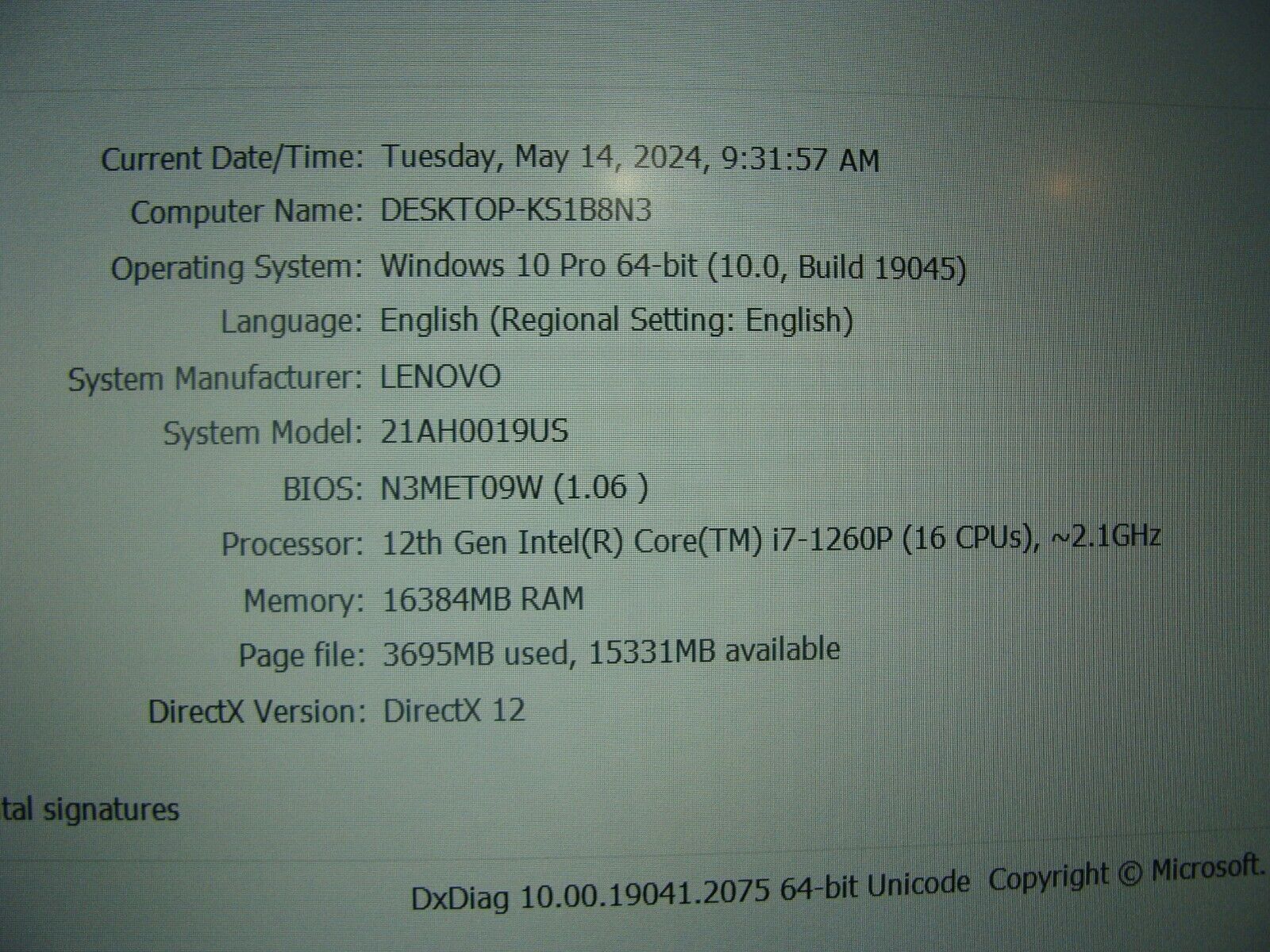 Lenovo ThinkPad T14 Gen 3 14