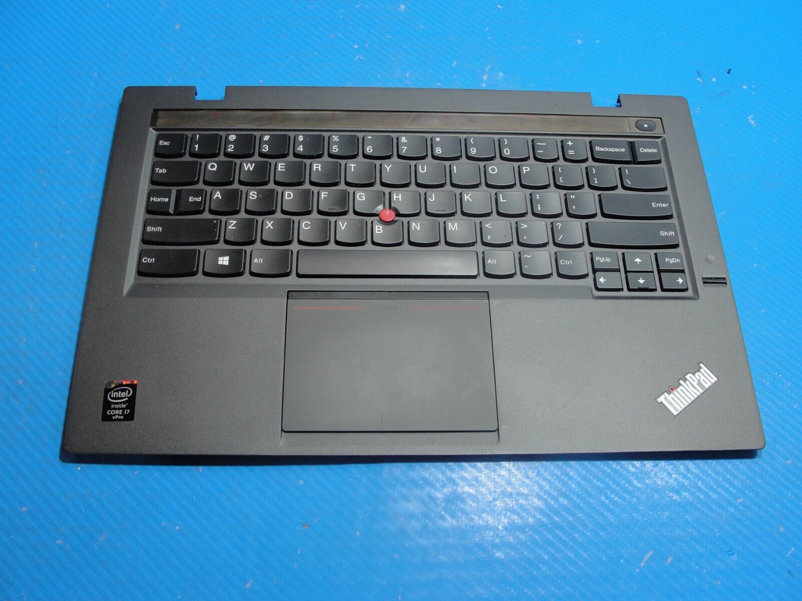 Lenovo ThinkPad 14” X1 Carbon Gen 2 Palmrest w/TouchPad Keyboard 65.4LY09.006