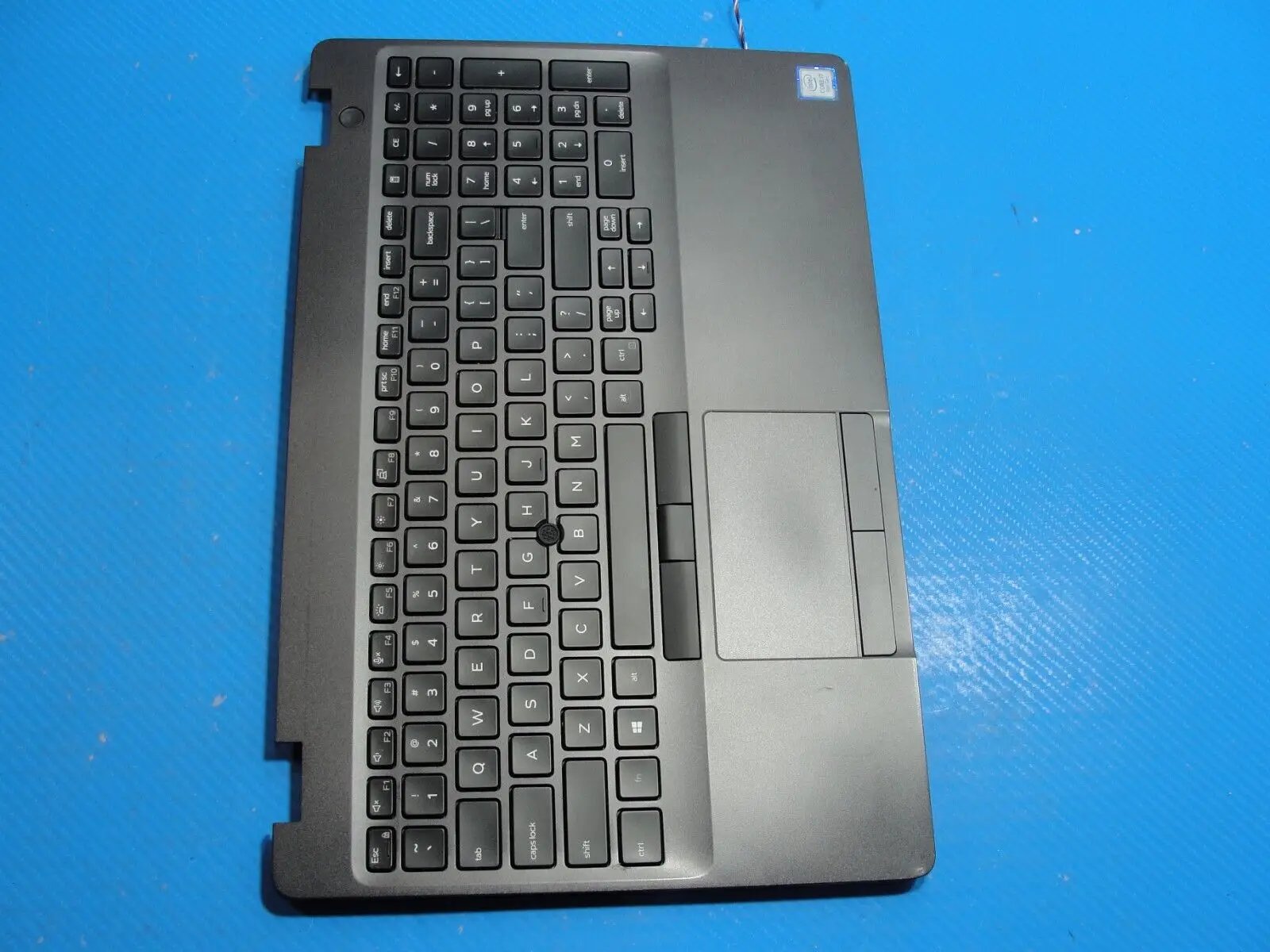 Dell Latitude 15.6” 5501 OEM Palmrest w/Backlit Keyboard TouchPad AM2JY000200