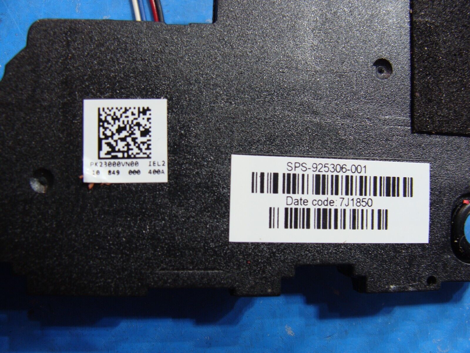 HP 15.6” 15-bs234wm OEM Laptop Left & Right Speaker Set 925306-001 PK23000VN00