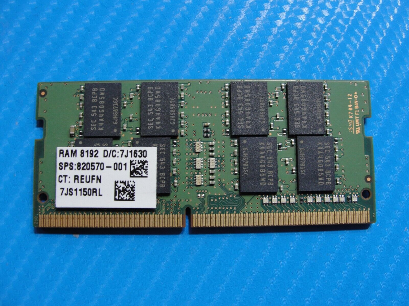 HP 17 G3 Samsung 8GB 1Rx8 PC4-2133P Memory RAM SO-DIMM M471A1G43DB0-CPB