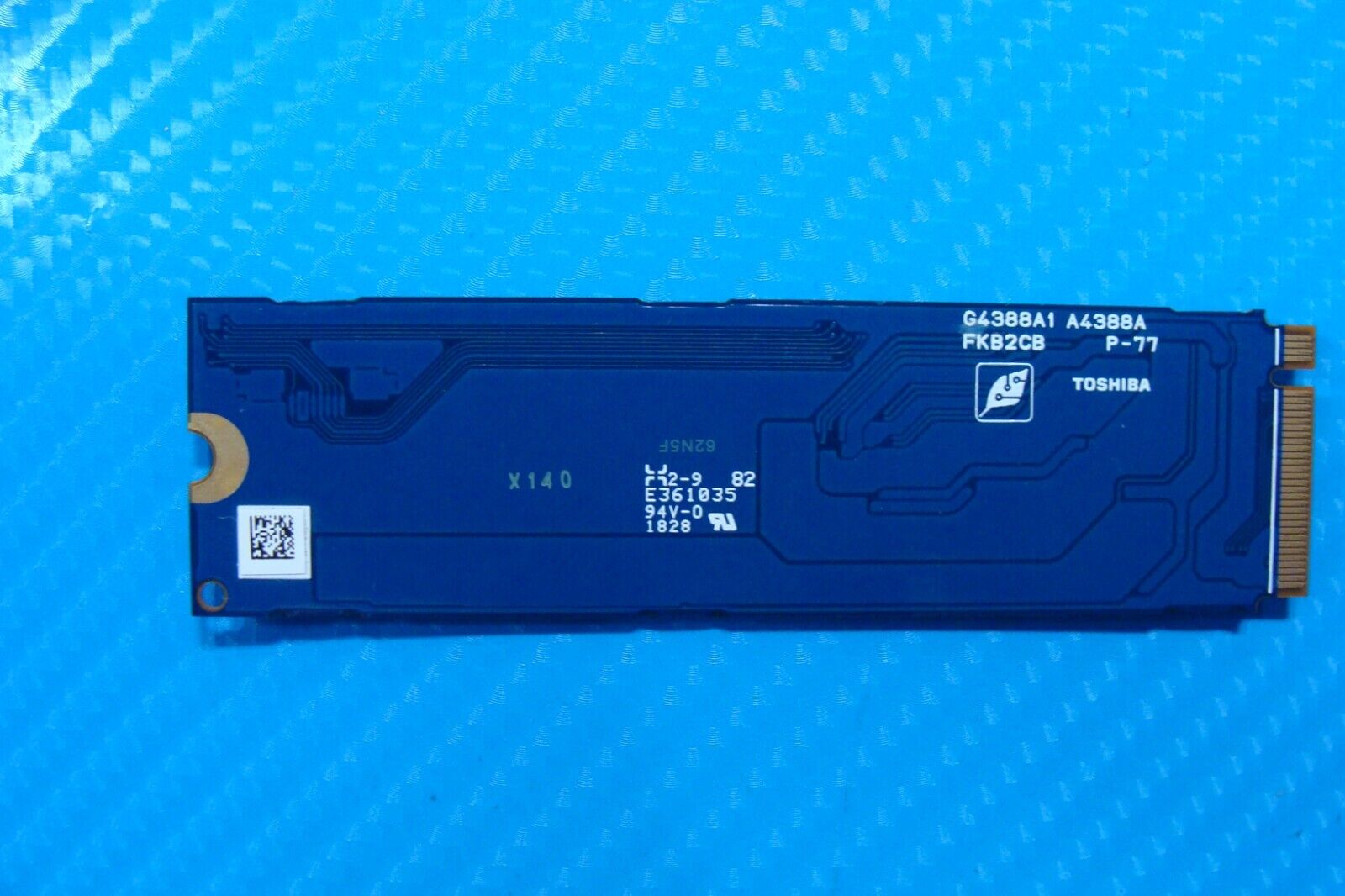 Dell 7490 Toshiba 512GB NVMe M.2 SSD Solid State Drive KXG5AZNV512G 00J73