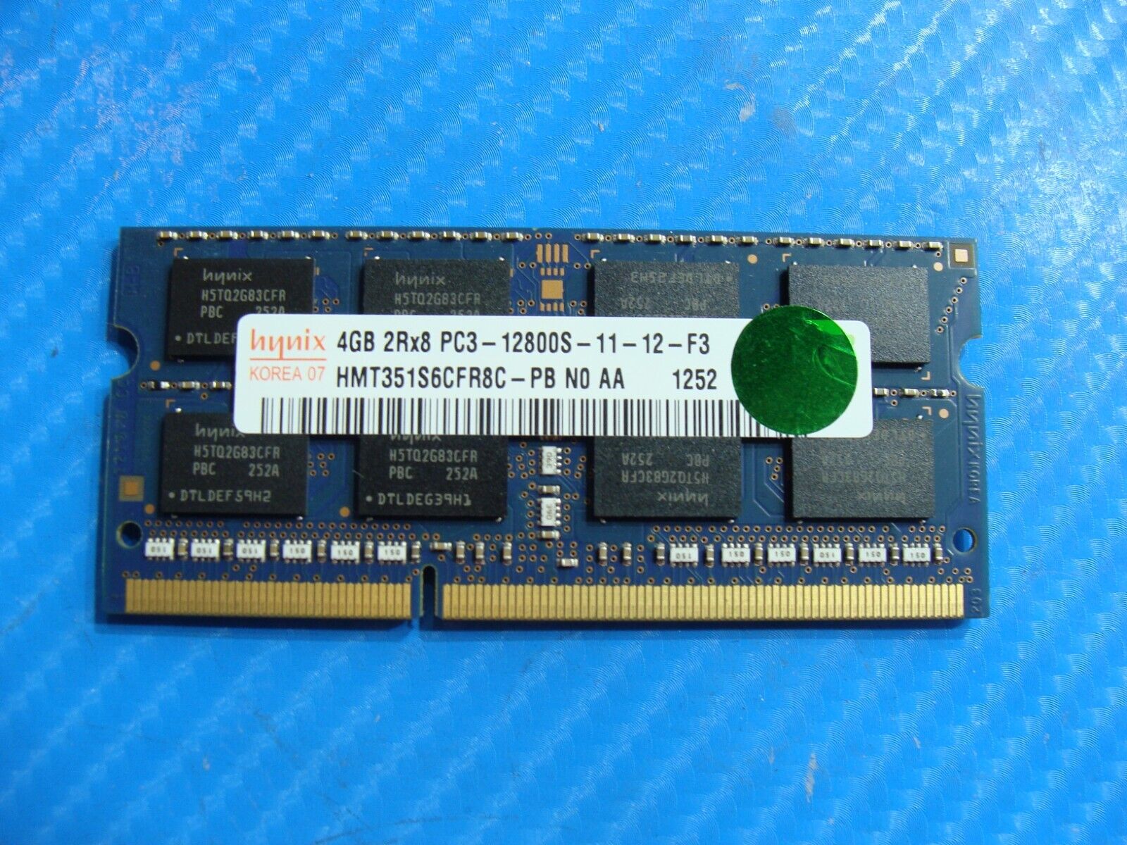 Asus S550C Hynix 4GB 2Rx8 PC3-12800S Memory RAM SO-DIMM HMT351S6CFR8C-PB