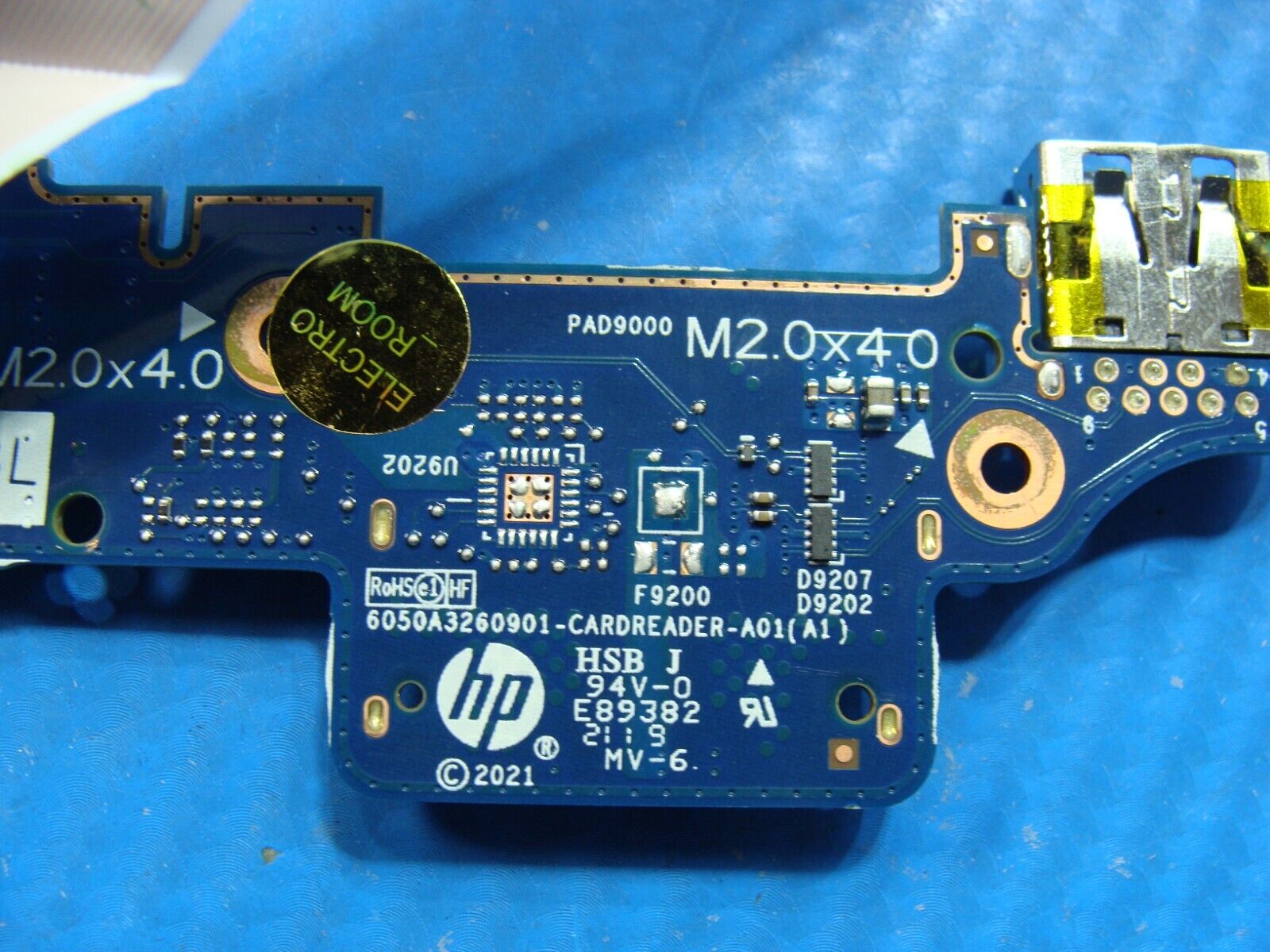 HP 17.3” 17z-cp000 Genuine Laptop USB Port Board w/Cable 6050A3260901