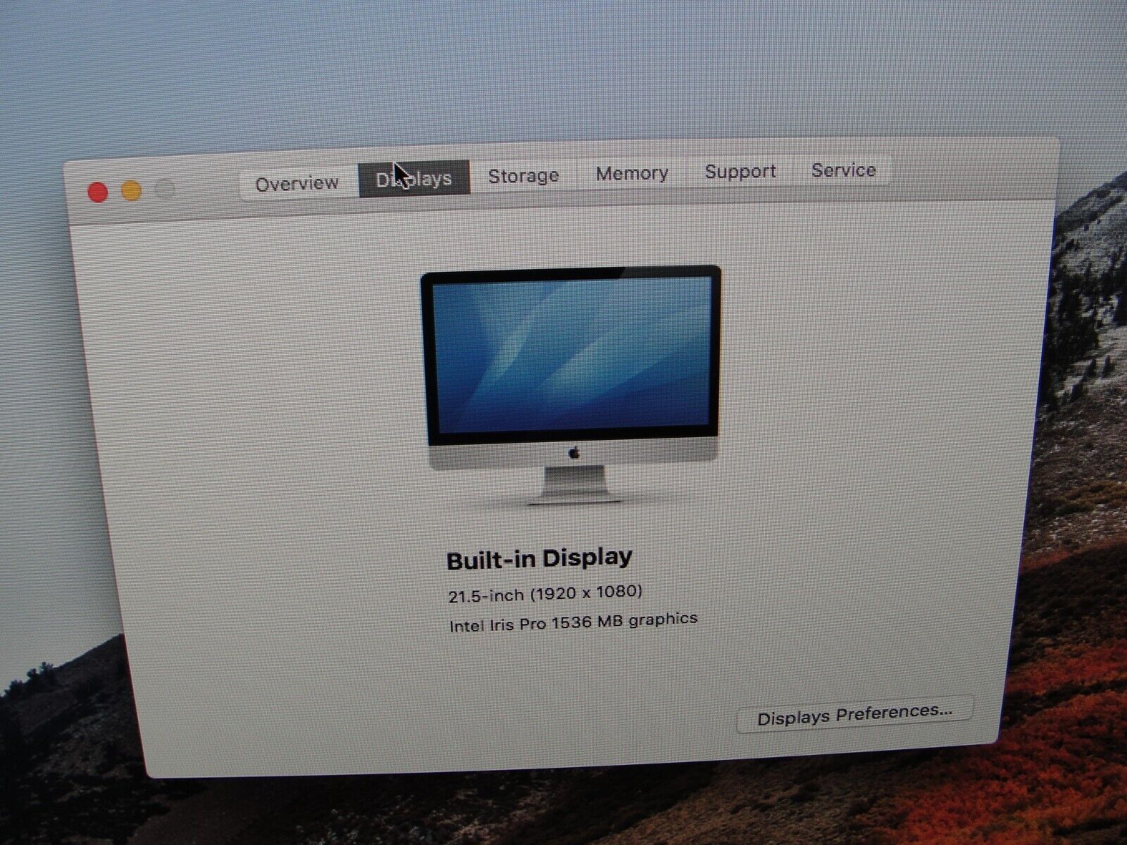 Apple iMac 14,1 - 21.5