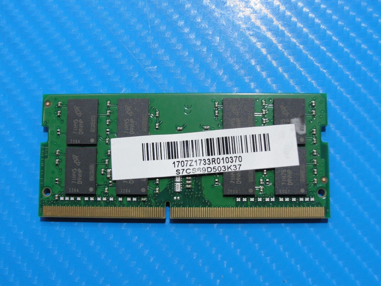 MSI GS63 7RD Kingston 16GB Memory RAM SO-DIMM 9995630-E14.A01G MSI24D4S7D8MH-16