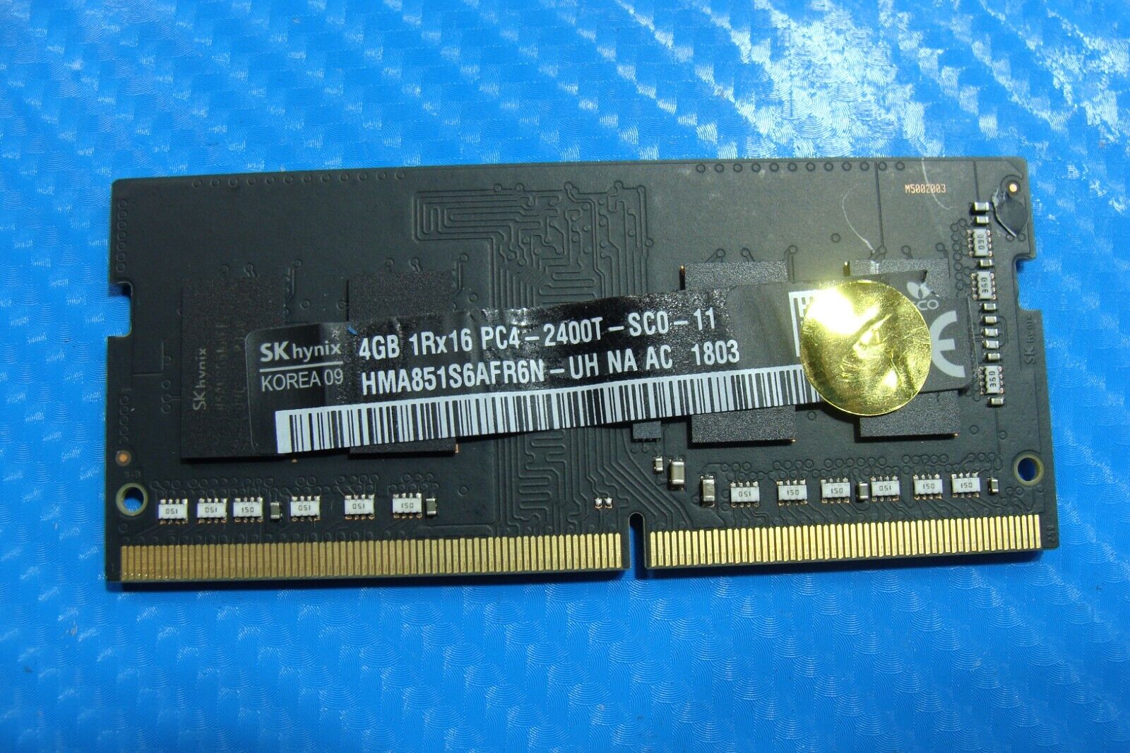 iMac A1418 SK Hynix 4GB 1Rx16 PC4-2400T Memory RAM SO-DIMM HMA851S6AFR6N-UH