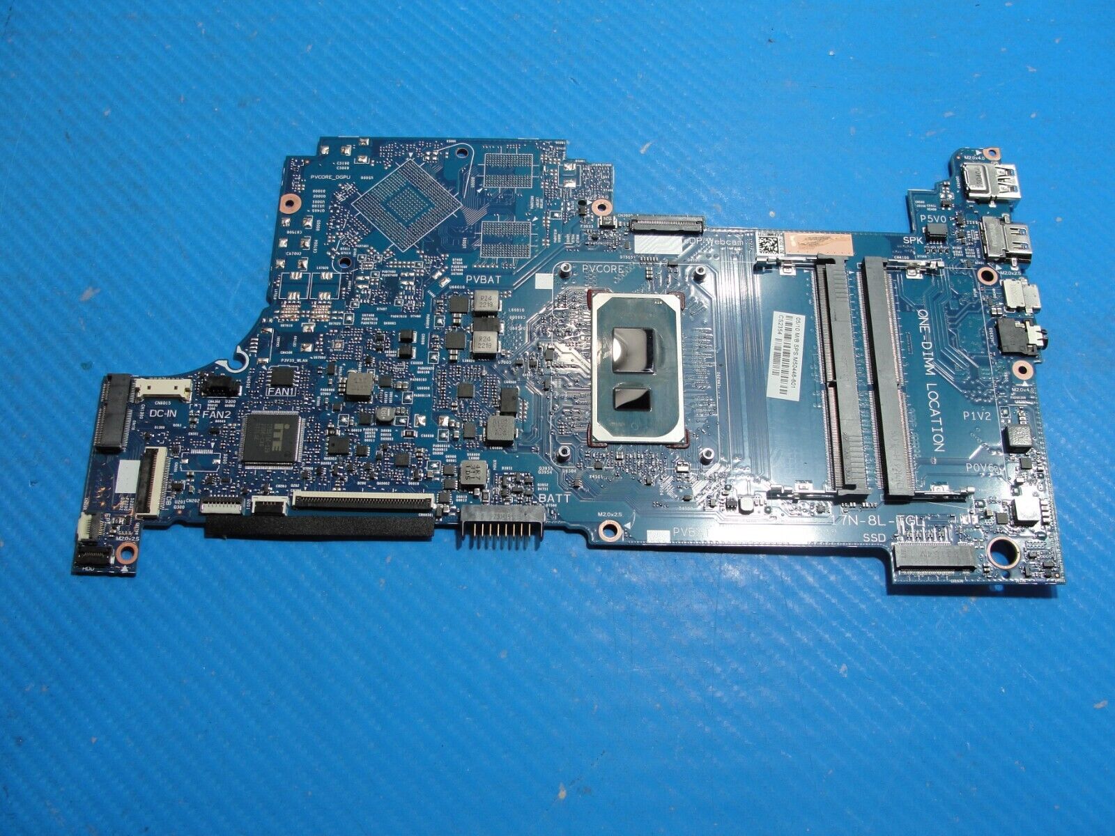 HP 17.3” 17-cn0003dx OEM Laptop Intel i3-1125G4 2.0GHx Motherboard M50446-601