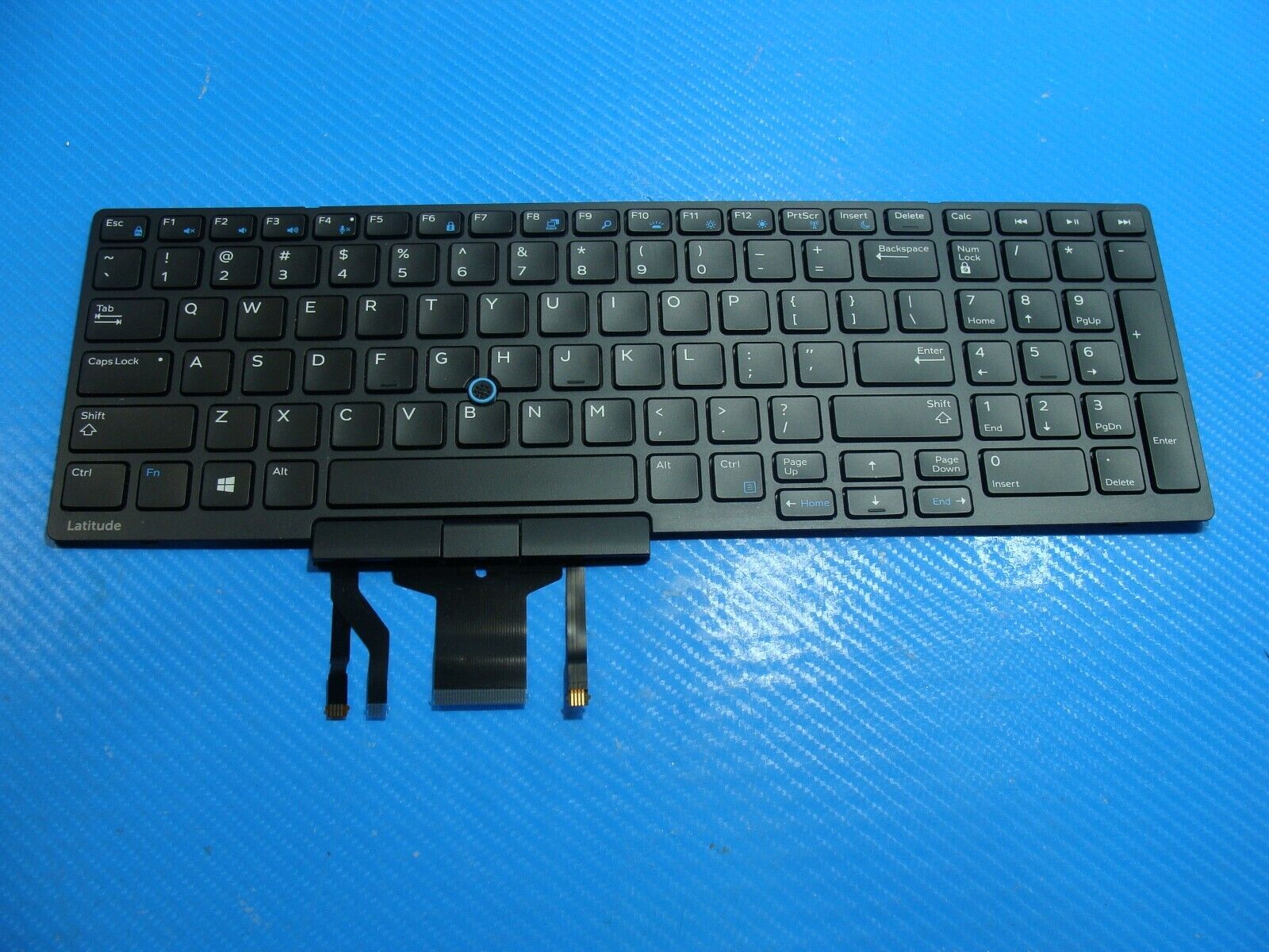 Dell Latitude 15.6” 5580 Genuine US Backlit Keyboard 383D7 PK1313M1B00 Grade A