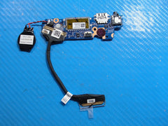 Dell Inspiron 14 7425 2-in-1 14" IO USB SD Card Audio Jack Board w/Cable F1RDX