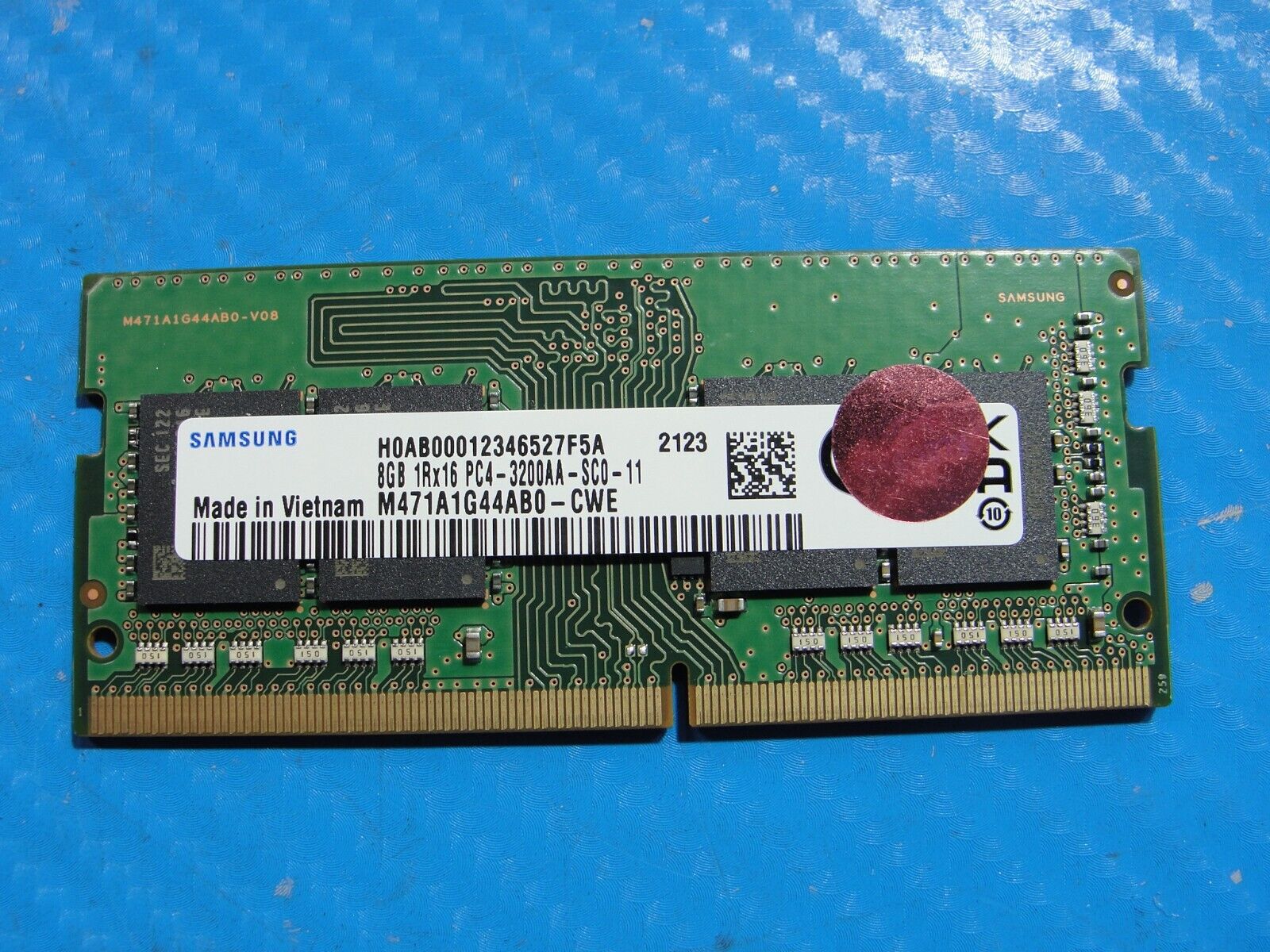 Lenovo 3 15ITL6 Samsung 8GB 1Rx16 PC4-3200AA SO-DIMM Memory RAM M471A1G44AB0-CWE