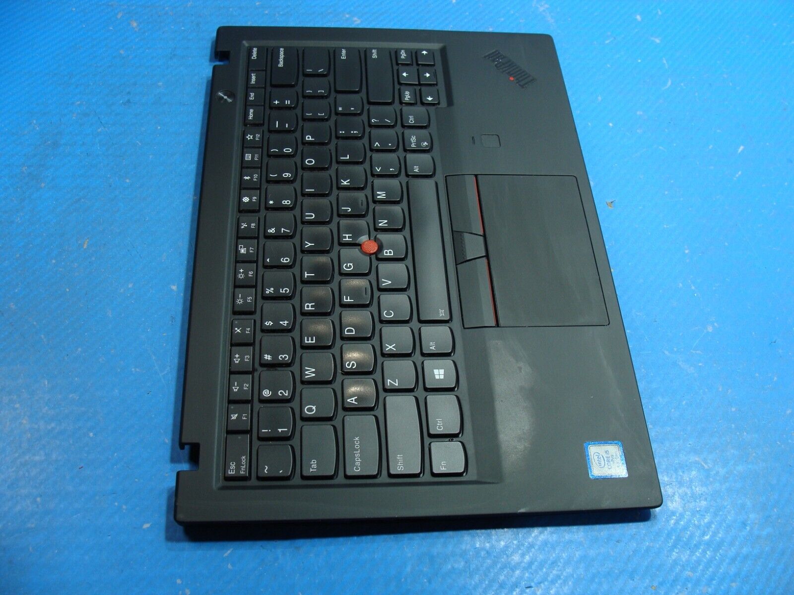 Lenovo ThinkPad 14 X1 Carbon 6th Gen Palmrest w/BL Keyboard TouchPad AM16R000300