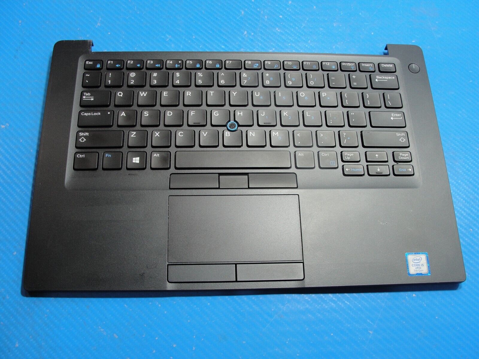 Dell Latitude 14” 7490 Palmrest w/TouchPad BL Keyboard Speaker TDYRC AM265000300