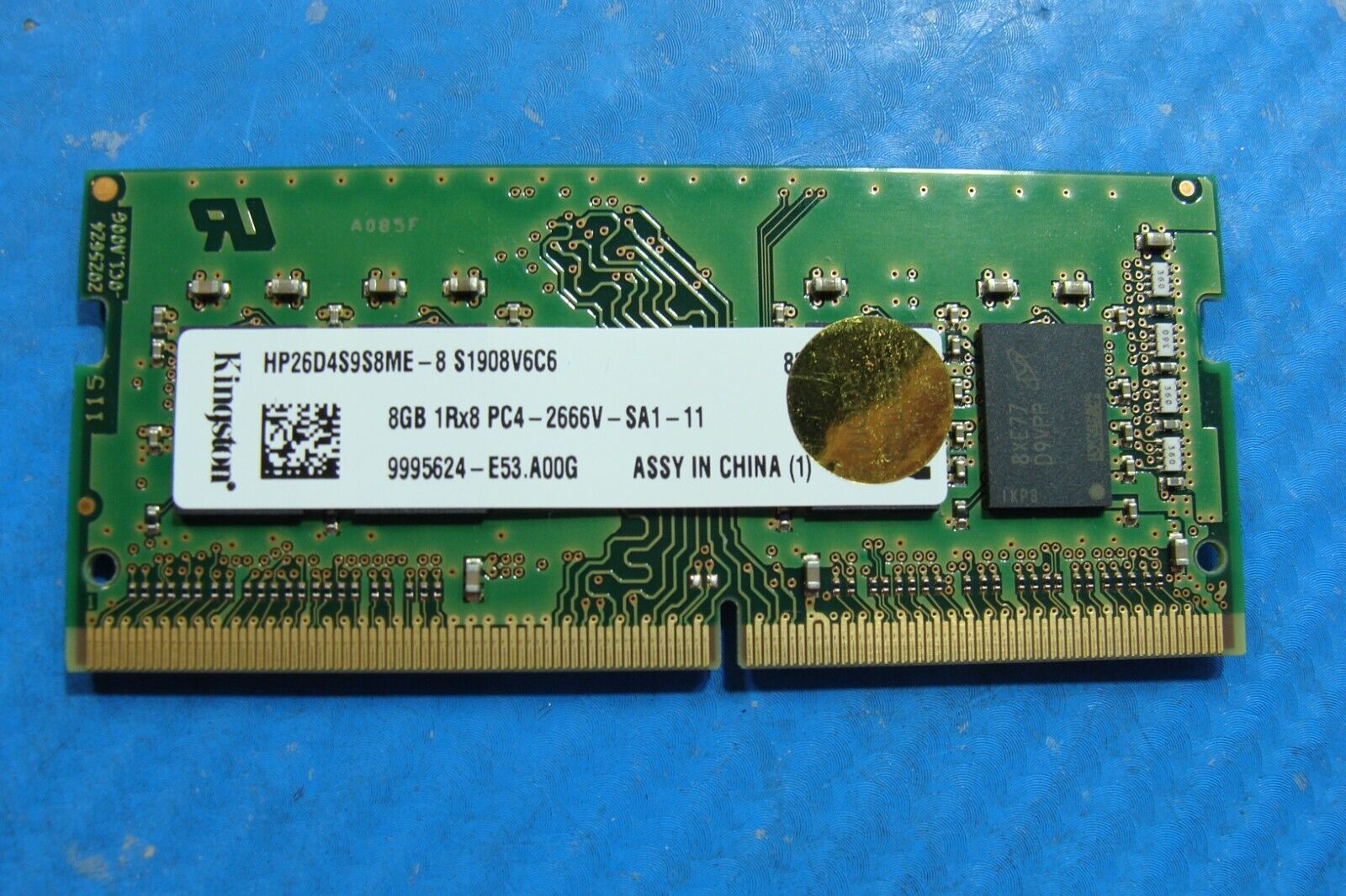 HP 15-cp0053cl So-Dimm Kingston 8GB 1Rx8 Memory Ram PC4-2666V HP26D4S9S8ME-8