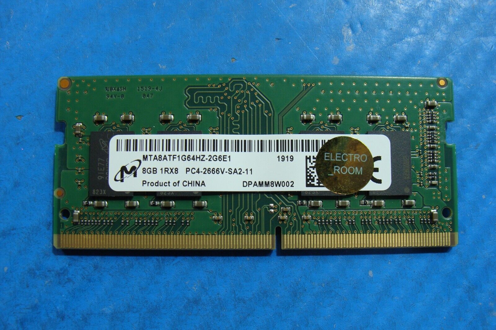 HP 15-dy0013dx Micron 8GB 1Rx8 PC4-2666V Memory RAM SO-DIMM MTA8ATF1G64HZ-2G6E1